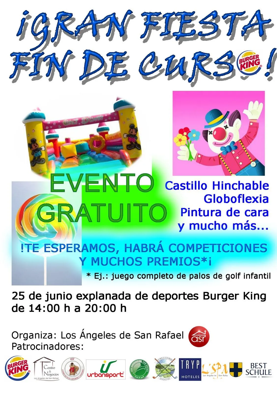 Invitacion Fiesta Fin De Curso En Burger King Pictures