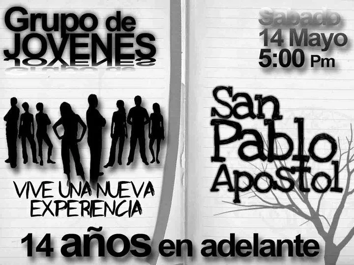 Imágenes de invitaciones para jóvenes cristianos - Imagui