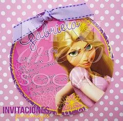 Invitacion de Rapunzel