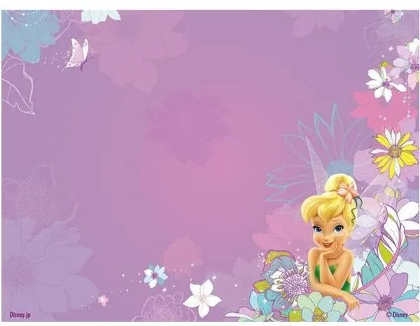 Free Tinkerbell Backgrounds for Scrapbooks, Greeting Cards ...