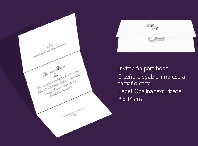 Invitaciones | ALUD :: impresos y arte gráfico ::