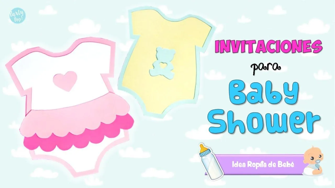 Invitaciones para Baby shower 