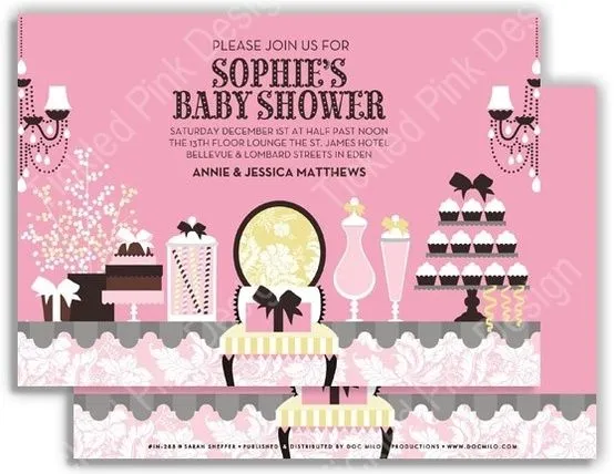 The Baby Shower Fiestas: Invitaciones para Baby Shower