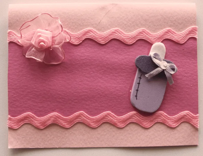 Invitaciones para baby shower hechas de fomi - Imagui