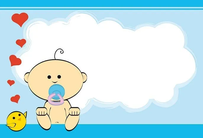 Nuevas invitaciones de Baby Shower para imprimir | Como Organizar ...