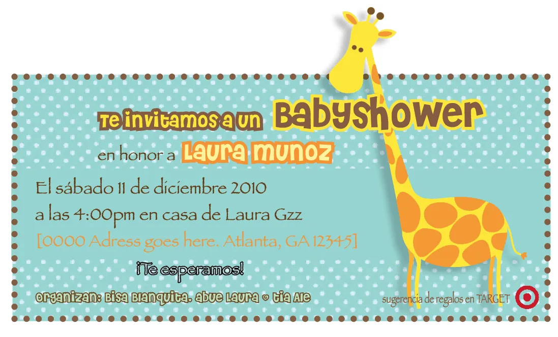 Invitación de Baby shower de changuitos - Imagui