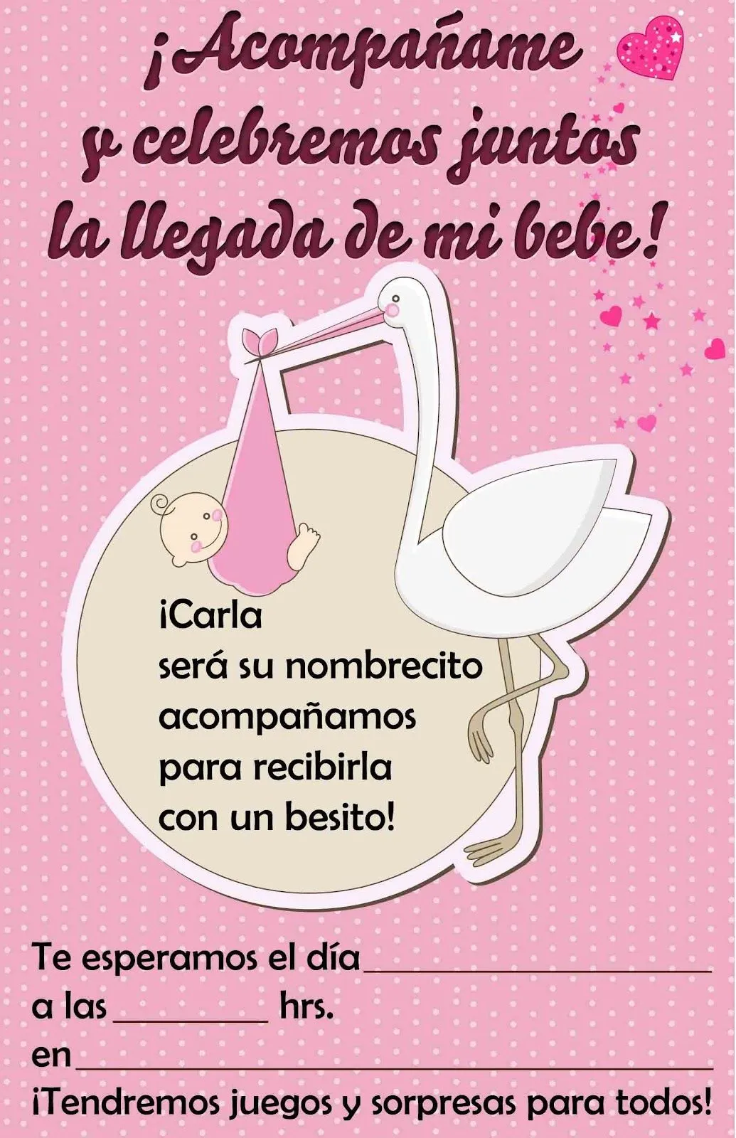 Invitaciones para Baby Shower para niña y niño - **El blog del ...