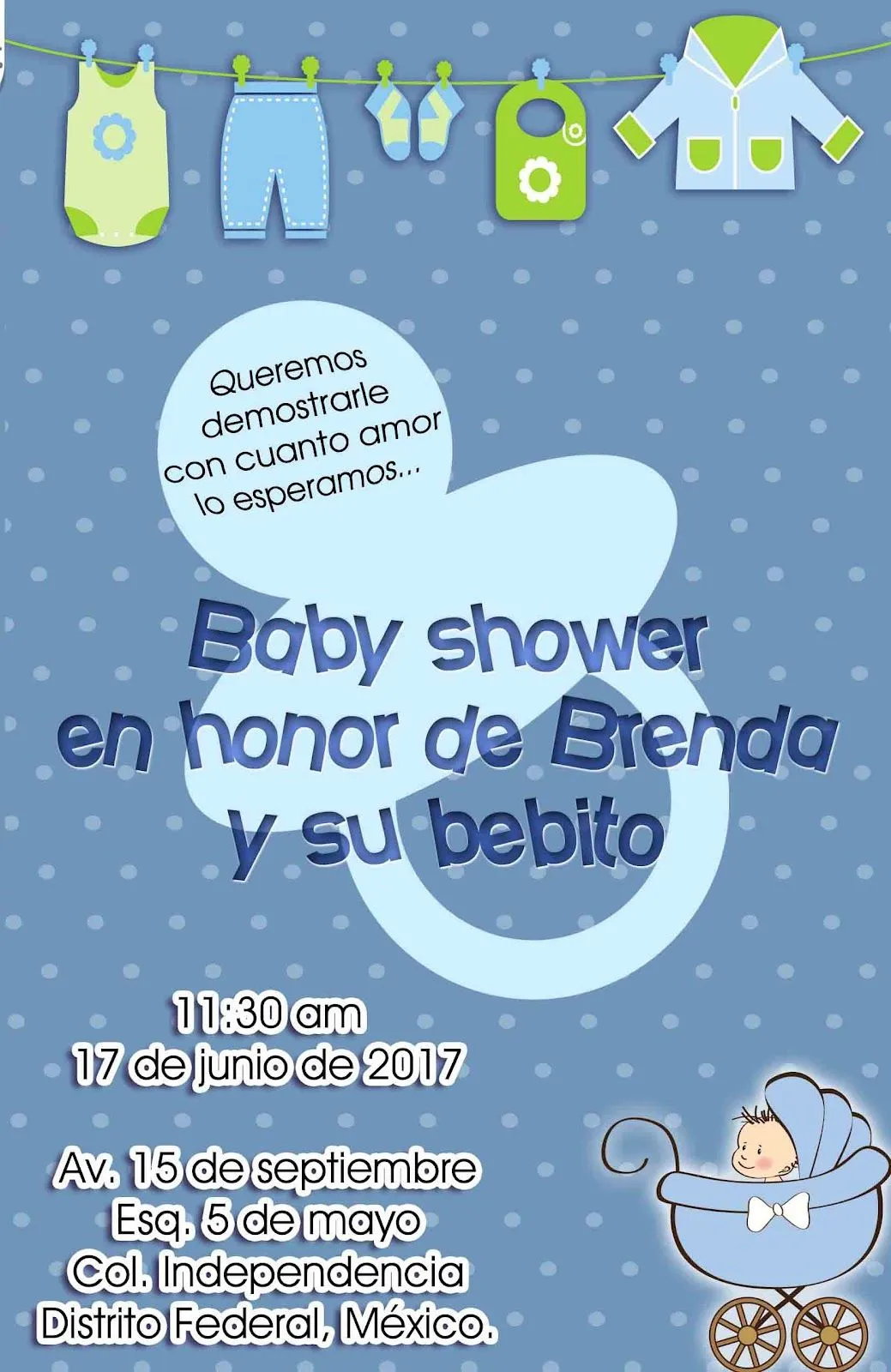 Invitaciones para Baby Shower para niña y niño - **El blog del ...