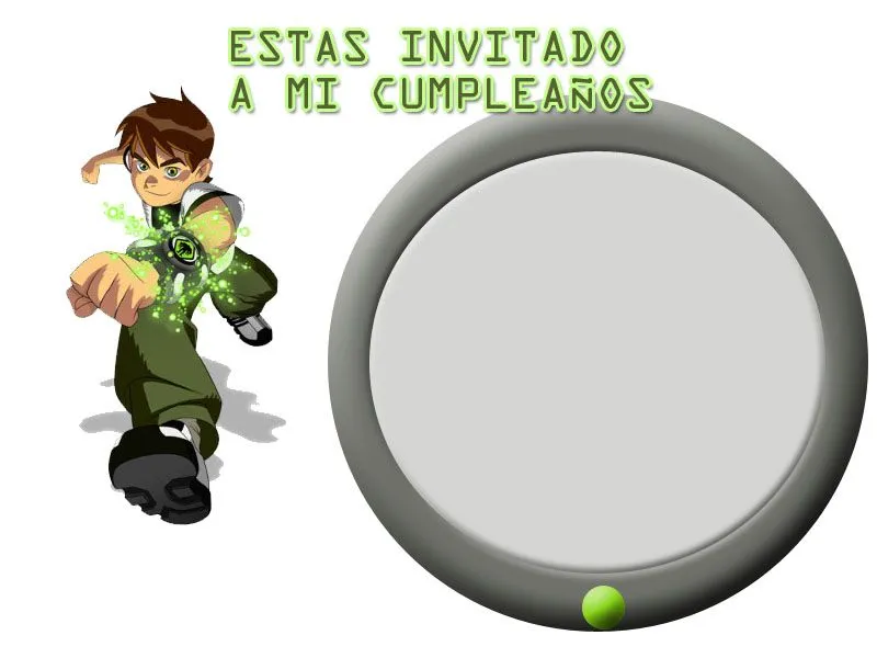 Invitaciones De Ben 10 Para Imprimir Wallpapers | Real Madrid ...