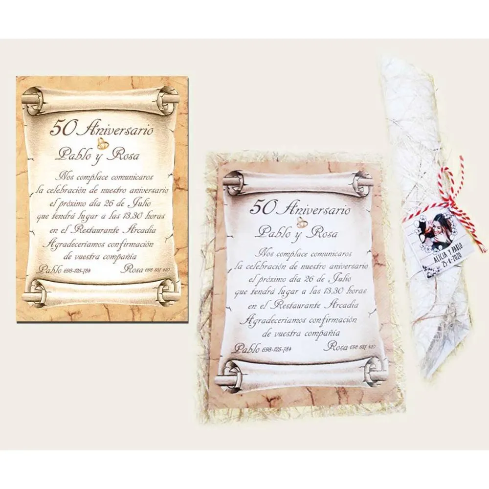 Invitaciones de boda