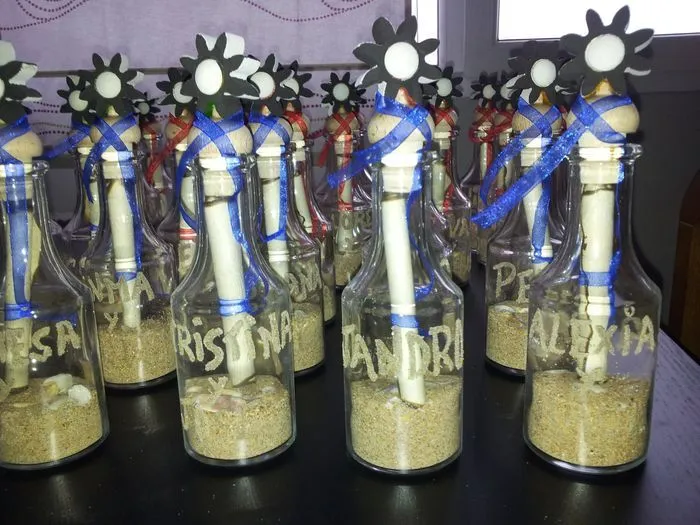 Invitaciones de boda en botellas de cristal. - Manualidades - Foro ...