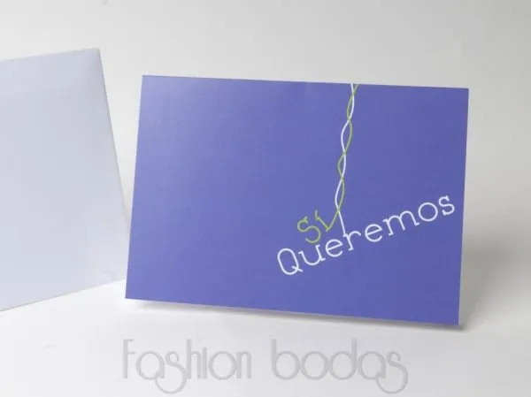 Invitaciones de boda EXCLUSIVAS, divertidas, originales, informales