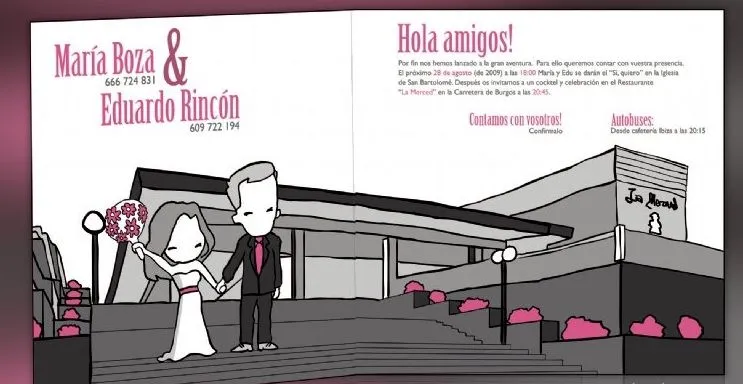 invitaciones de boda | marisadelmoral