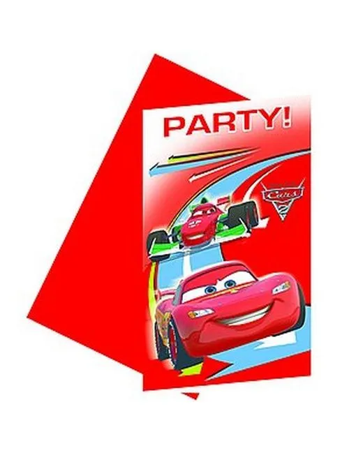 Invitaciones Cars 2