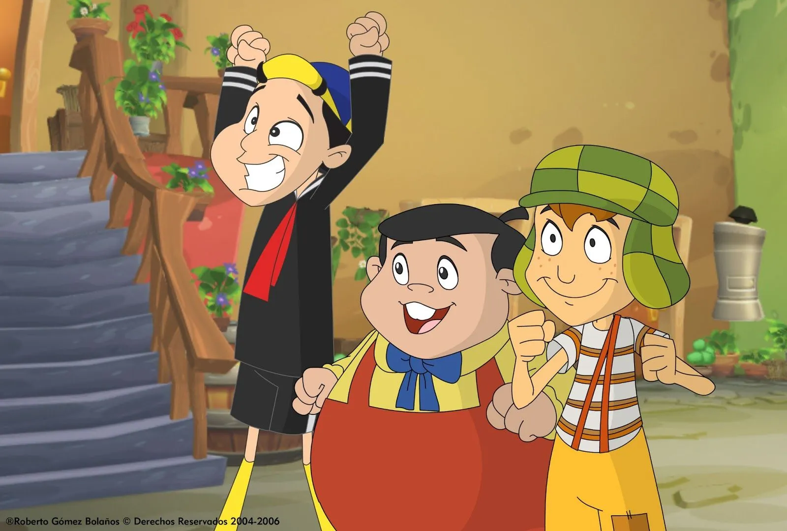 Invitaciones del Chavo del Ocho animado para imprimir - Imagui