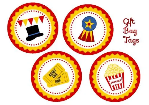 Invitaciones de circo vintage para imprimir gratis | Fiestas ...