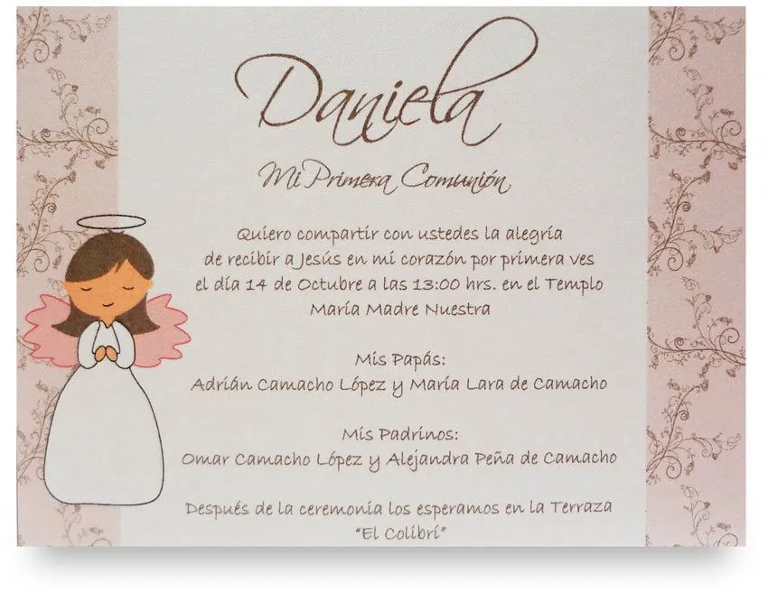 invitaciones para primera comunion - Buscar con Google | Comunion ...