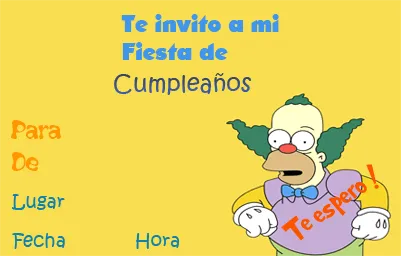 Invitaciones Para Imprimir