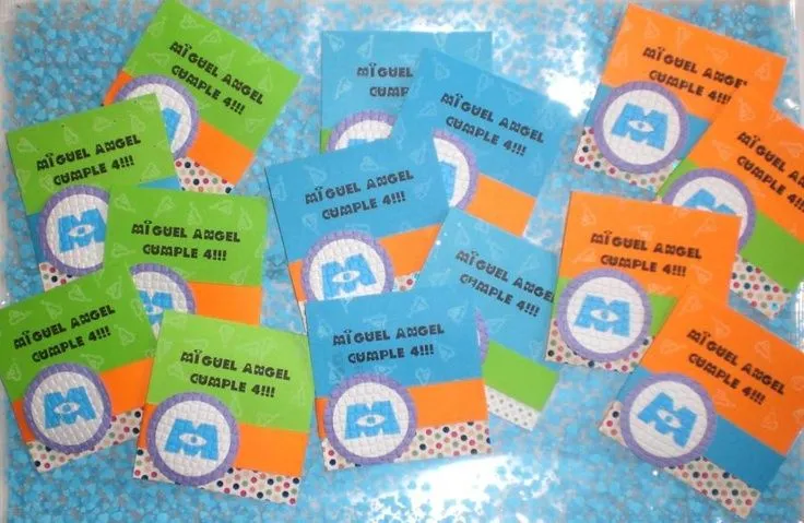 Invitaciones Cumpleaños Monsters Inc | Invitaciones | Pinterest