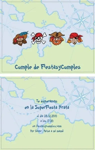 Invitaciones de cumpleaños infantiles | Fiestas infantiles y ...