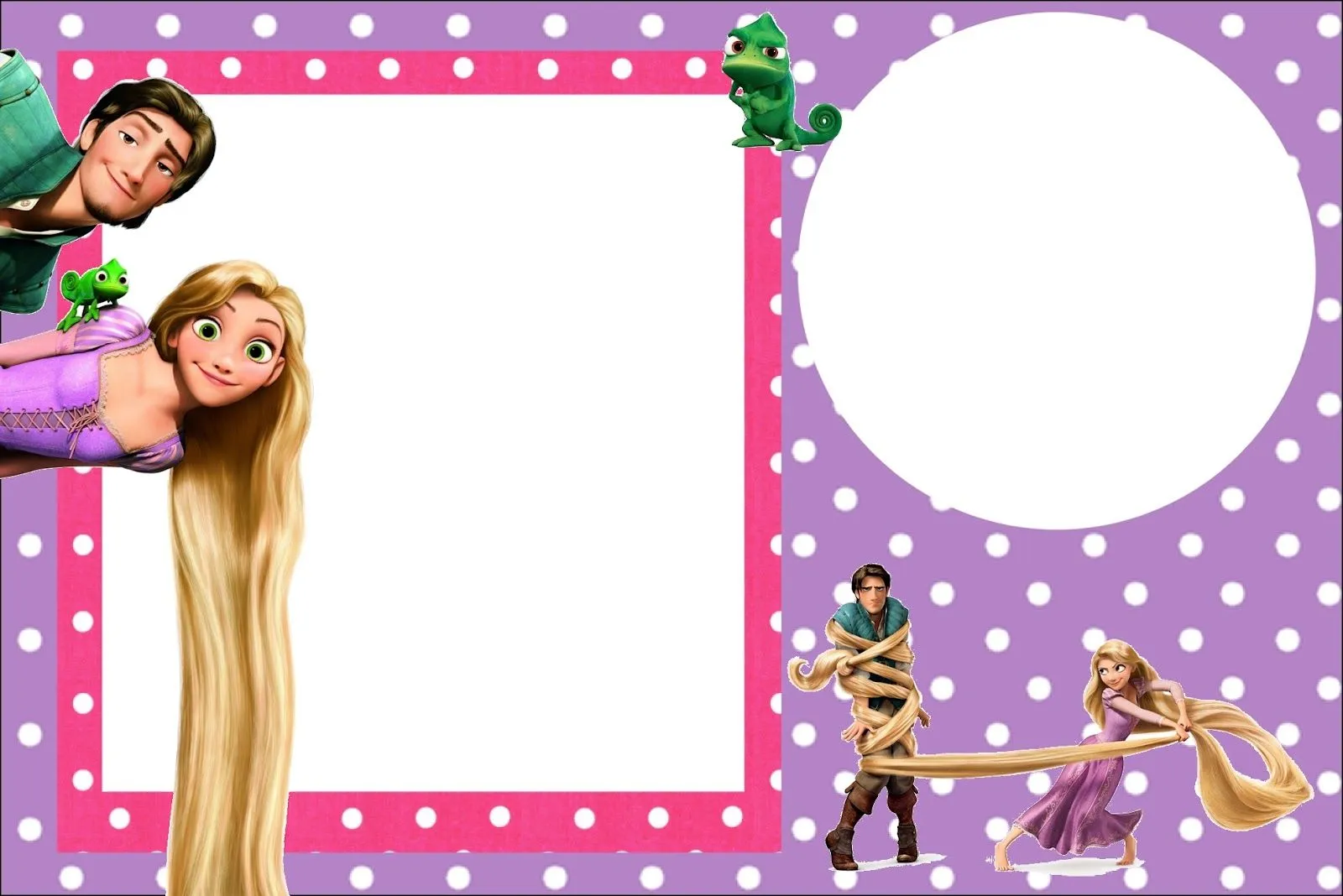 Invitaciones de Enredados (Rapunzel) para imprimir gratis. - Ideas y  material gratis para fiestas y celebraciones Oh My Fiesta!