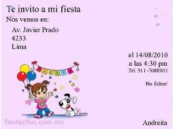 invitaciones para fiesta | Fiesta101