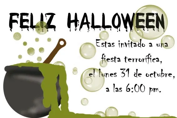 Invitaciones para FIESTA HALLOWEEN | marietes ilustracion