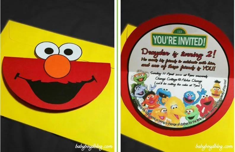 INVITACIONES PARA FIESTA INFANTIL DE ELMO - Imagui