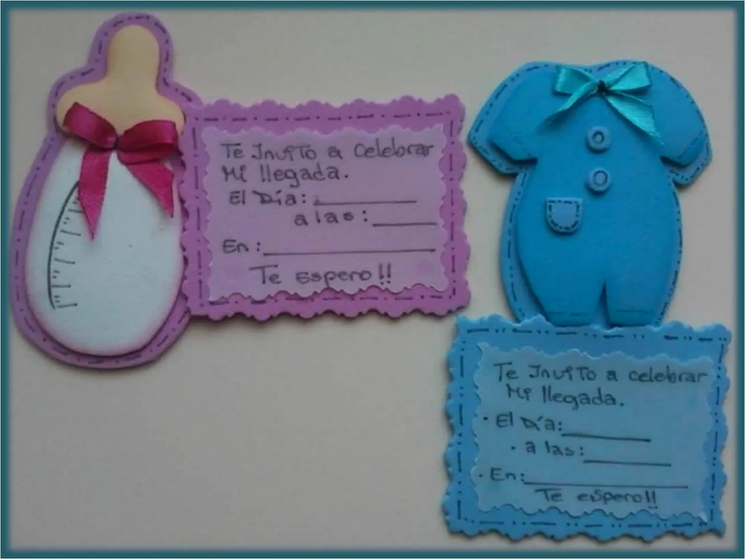 Manualidades goma eva baby shower - Imagui