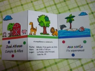  ... Galería - Tarjetas de Invitación - Cumpleaños - seisanimales.jpg