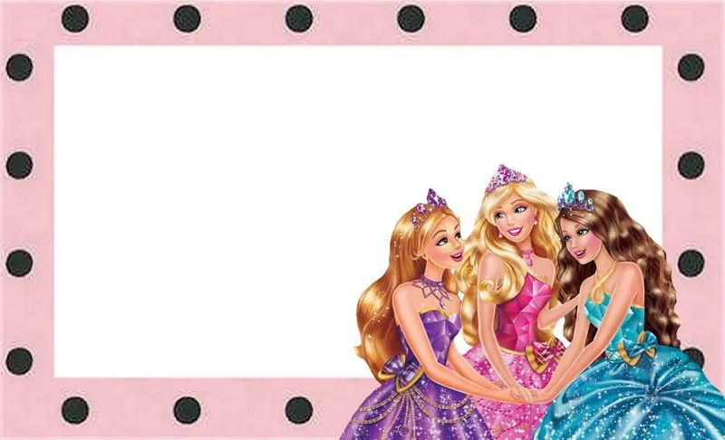 Imprimibles de Barbie Escuela de Princesas. Fiestas infantiles ...