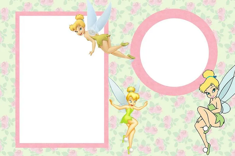 Invitaciones para imprimir gratis de Campanilla o Tinkerbell ...