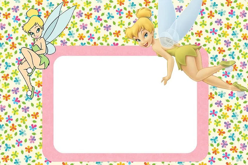 Invitaciones para imprimir gratis de Campanilla o Tinkerbell ...