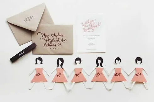 Invitaciones para madrinas de casamiento - Guía de MANUALIDADES