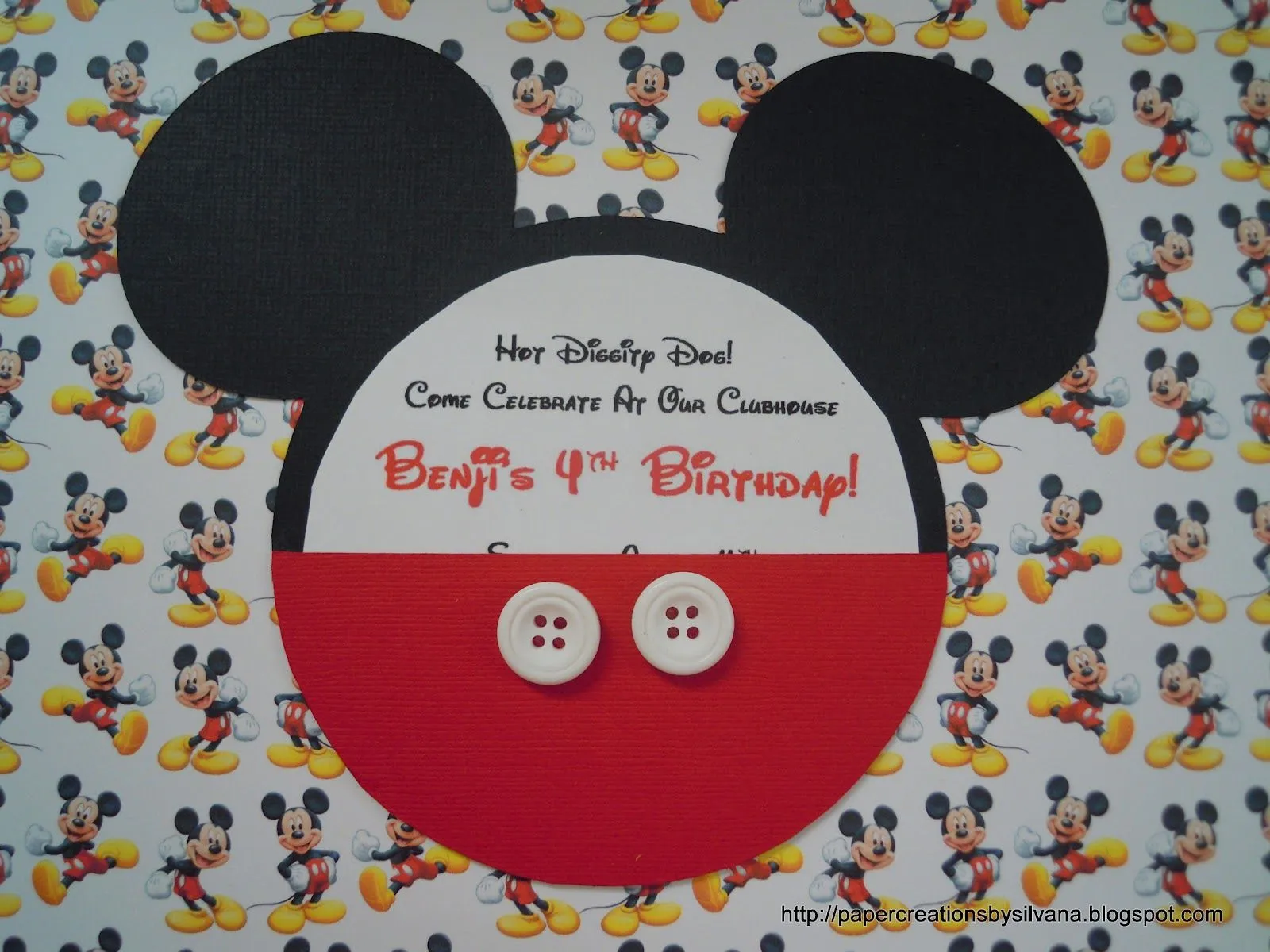 Invitaciones Mickey Mouse Pictures