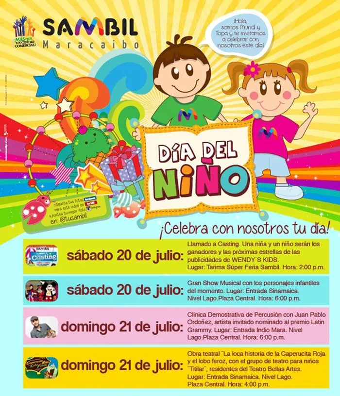 Invitaciones para el día del niño - Imagui