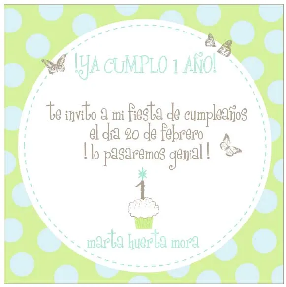 Invitaciones para grandes ocasiones de Kikirikidscards - CharHadas