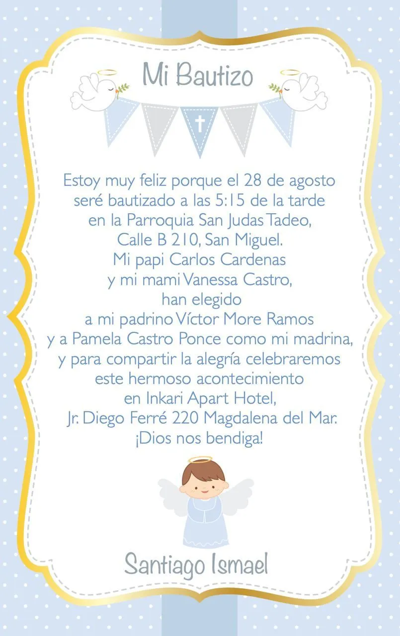 Invitaciones Personalizadas | DetaJess Gráficos