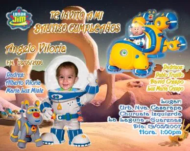 Invitaciónes para presentación de 3 años niño - Imagui