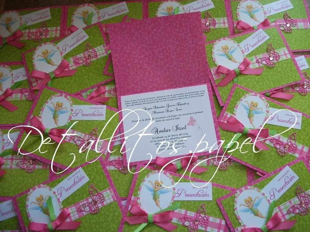invitaciones tinkerbell - Buscar con Google | Todo fiestas ...