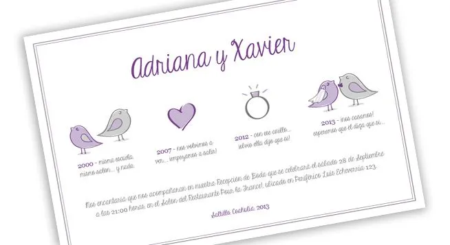 Invitaciones Virtuales – Mándarin Graphics