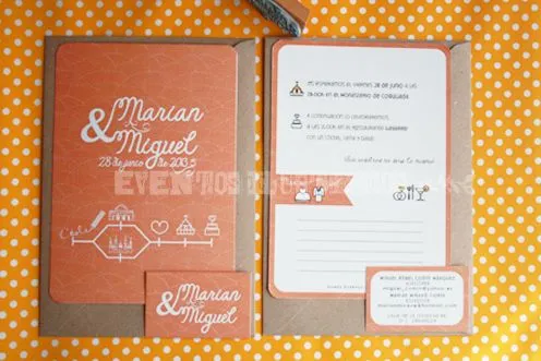 Invitaciones para XV años de color coral - Imagui