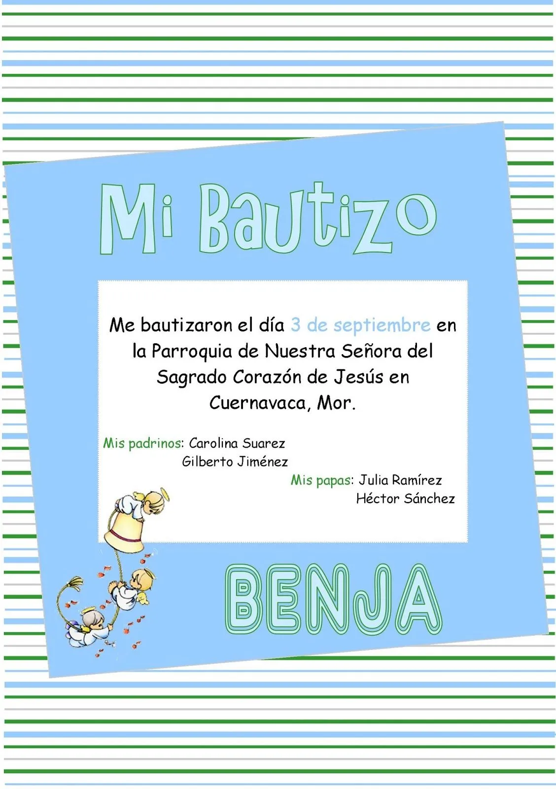 Inviti Invitaciones y Recuerdos: Invitaciones de Bautizo ** Nuevas