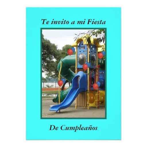 Te invito a Mi Fiesta Cumpleaños Anuncio at Zazzle.