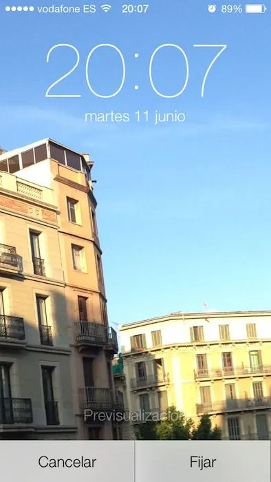 iOS 7 nos permite usar fondos de pantalla panorámicos