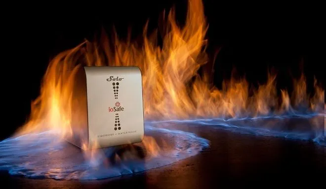 ioSafe, un disco duro indestructible que resiste fuego y agua