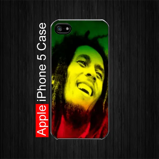 IPhone 5 Case,Rasta Regae Marley, Black Case on Luulla