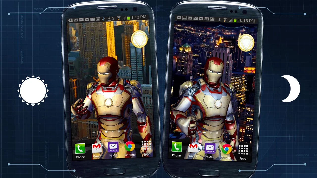 Iron Man 3 Live Wallpaper - Aplicaciones Android en Google Play