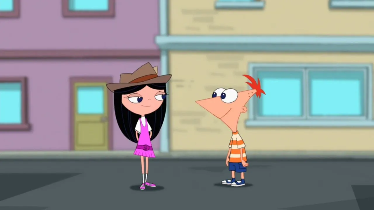 Isabella y Phineas disculpándose