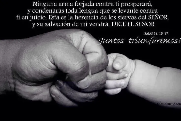 Isaías 54:15-17 | Bendecido día | Pinterest
